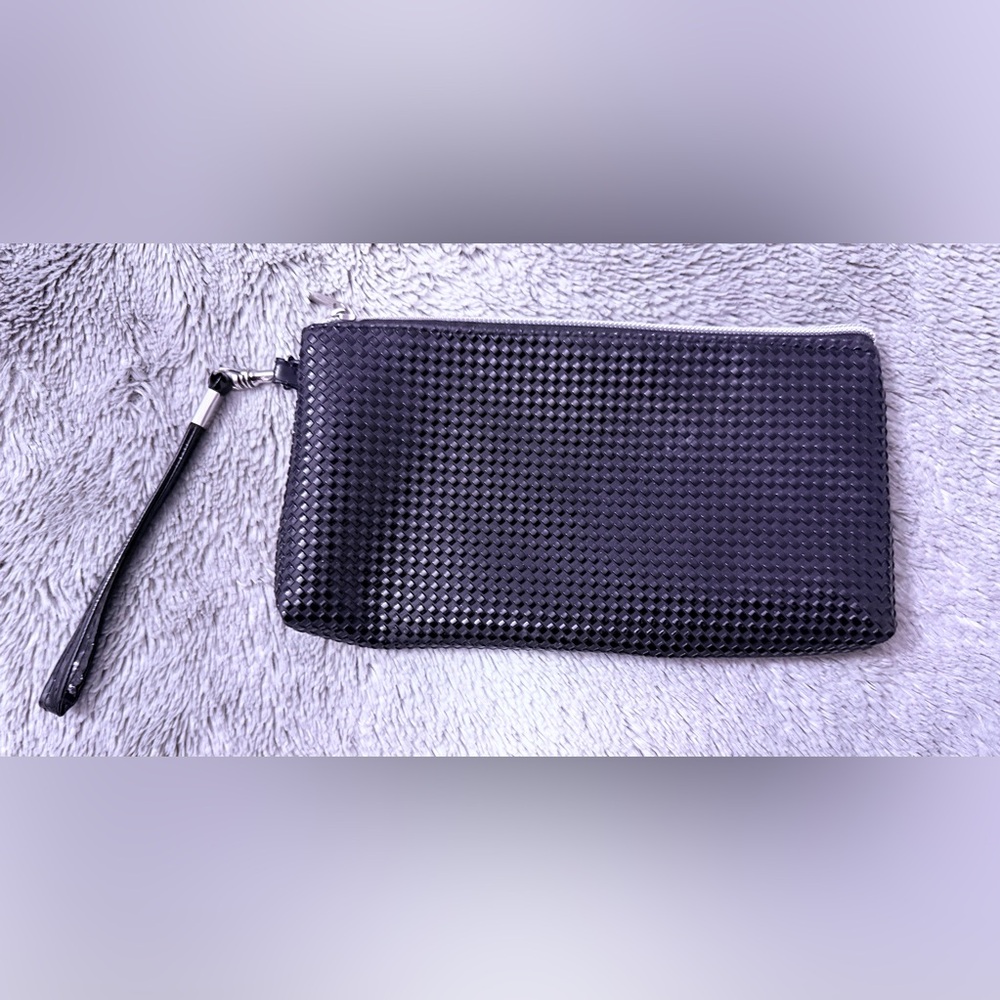 Elegant Black Clutch Wristlet